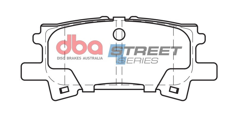 DBA Rear Street Series Brake Pads | Lexus RX330 (04-06) (DB1518SS)