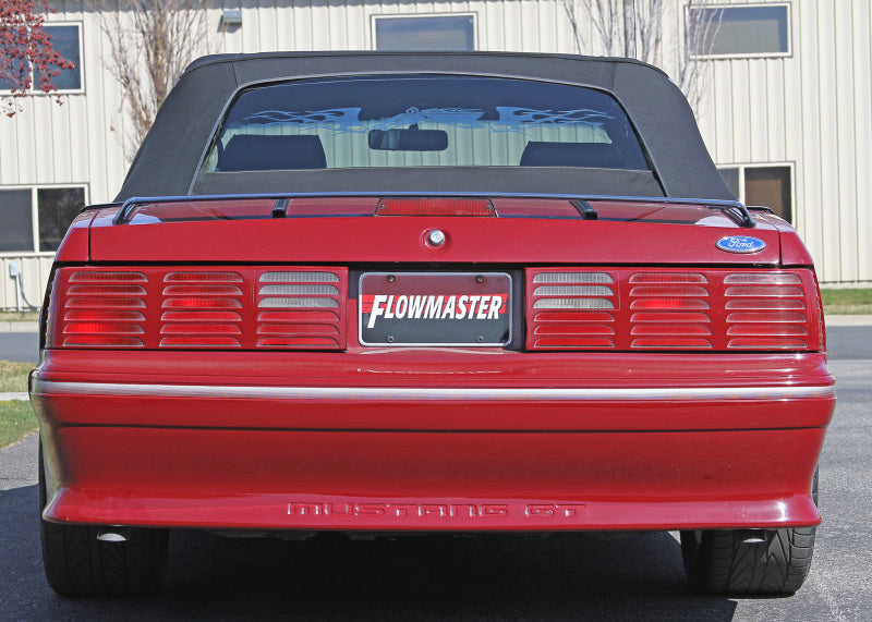 Flowmaster SS FlowFX Cat-Back Exhaust For Mustang GT 87-93 (717116)