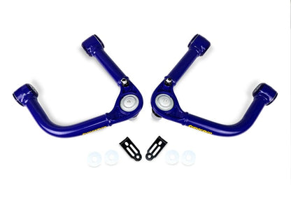 SuperPro 22-23 Toyota Tundra Fixed Offset Front Upper Control Arm Set