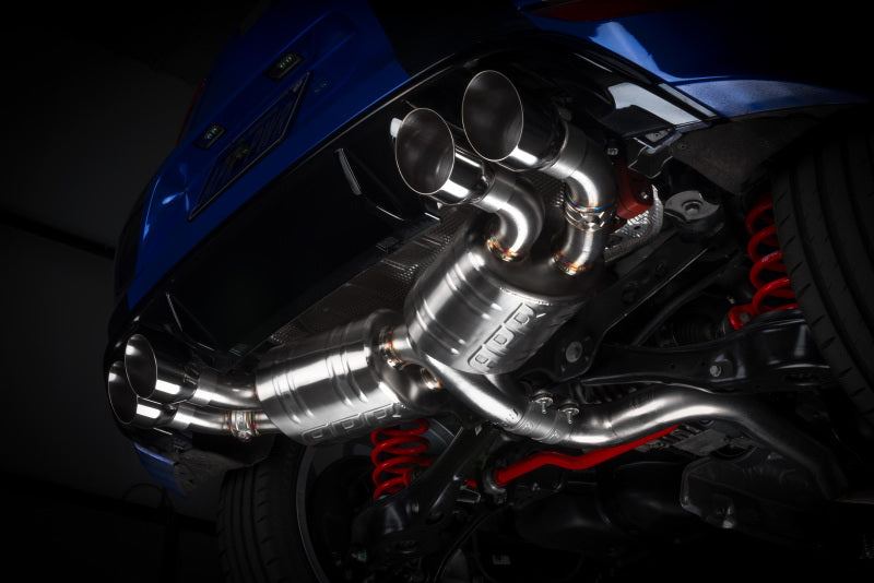 APR CBK0004 Cat-Back Exhaust Kit for 16-18 A3 Sportback E-tron 2.0