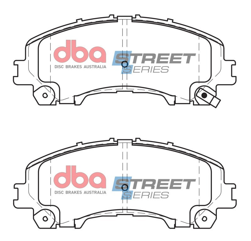 DBA Front Street Series Brake Pads | Infiniti Q50 (14-22) (DB2341SS)