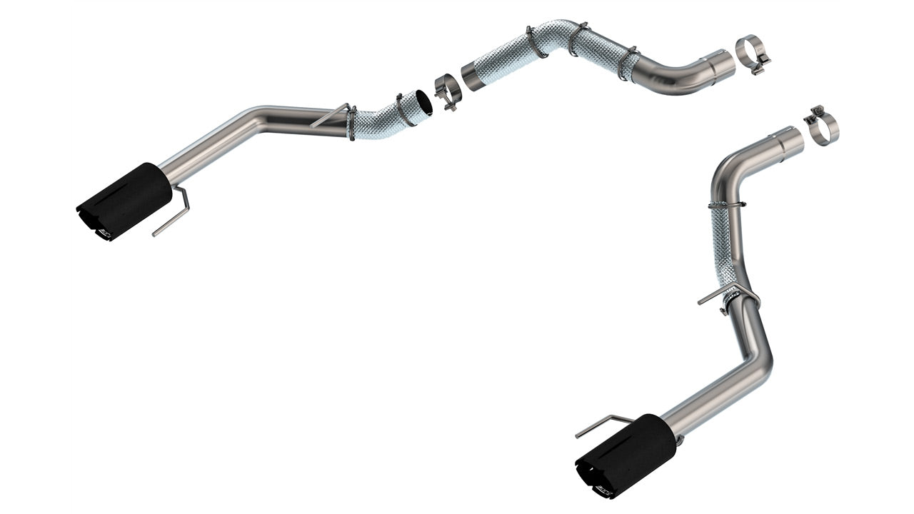 Borla 21-25 F-150 Raptor 3in Tail Pipe Kit 5in Tip | F-150 Raptor (60727BRCB)