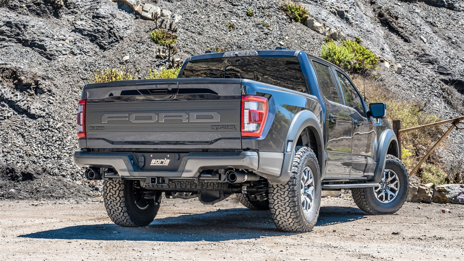 Borla Carbon Fiber Tail Pipe Kit | Ford Raptor 21-23 3in 4.5in Tip (60727CFBA)