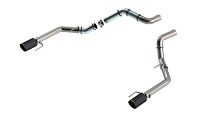 Borla Carbon Fiber Tail Pipe Kit | Ford Raptor 21-23 3in 4.5in Tip (60727CFBA)