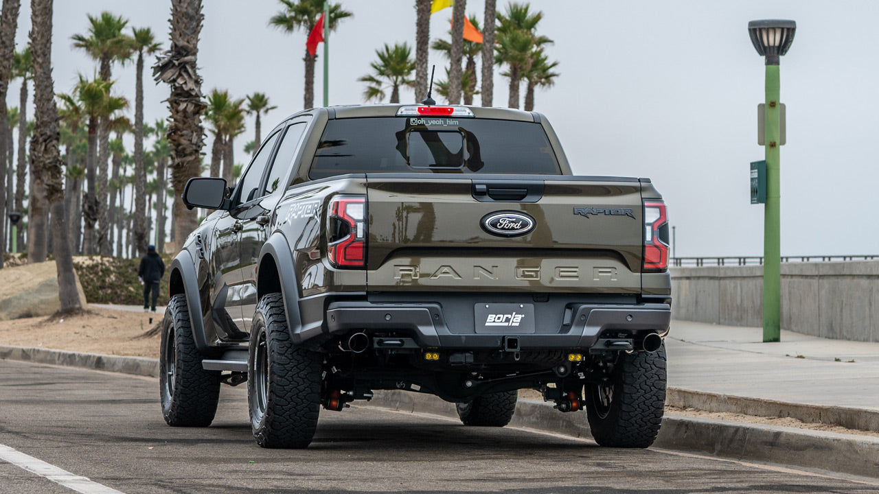 Borla 24-25 Ford Ranger Raptor 2.75in Tailpipe Kit 4in Tip | Ford Ranger Raptor (60743BC)