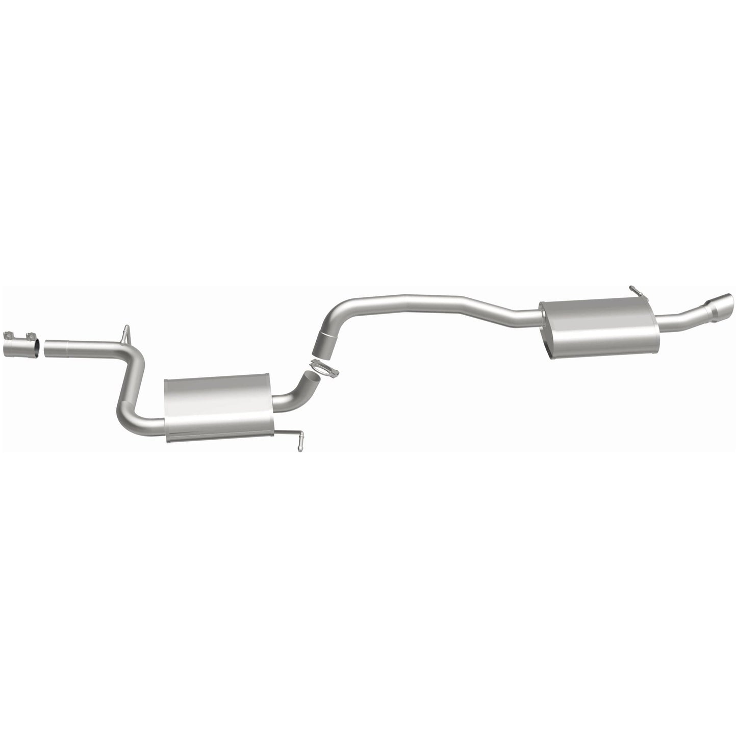 BRExhaust 2014-2017 Volkswagen Passat 1.8L Direct-Fit Replacement Exhaust System