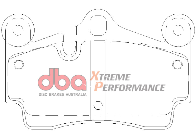 DBA XP650 Rear Brake Pads | Porsche Cayenne (03-10) (DB1677XP)