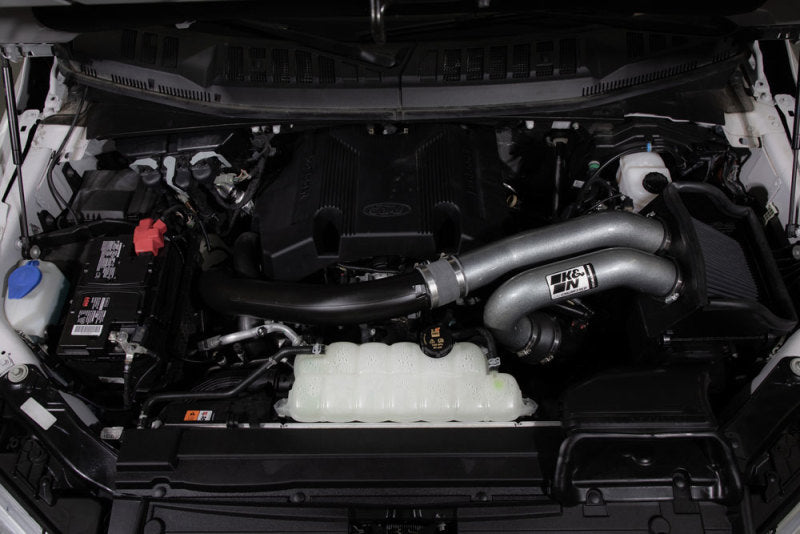 K&N Performance Air Intake System | Ford F-150 (Incl. Raptor) 2.7L/3.5L V6 (30-2617KC)