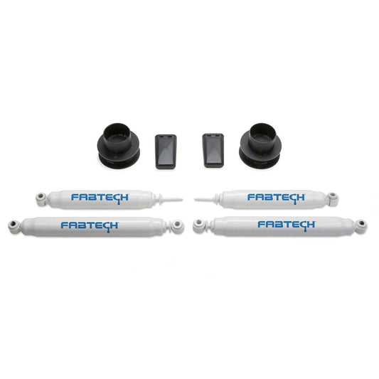 Fabtech 2.5in Coil Spacer Kit w/ Performance Shocks | Ram 3500 4WD (13-18) w/ Factory Radius Arms (K3056)