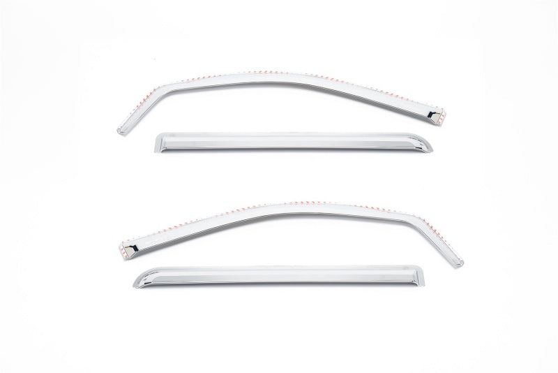 Putco Chrome Window Visors | Chevy Silverado LD 14-18 4D Double Cab (480442)