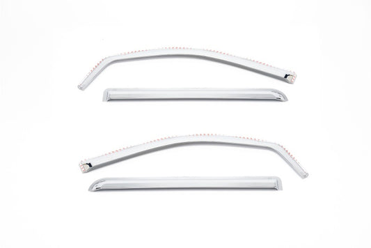 Putco Chrome Window Visors | Chevy Silverado LD 14-18 4D Double Cab (480442)