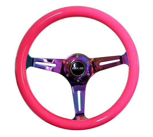 NRG Classic Wood Grain Steering Wheel - 350mm (ST-015)