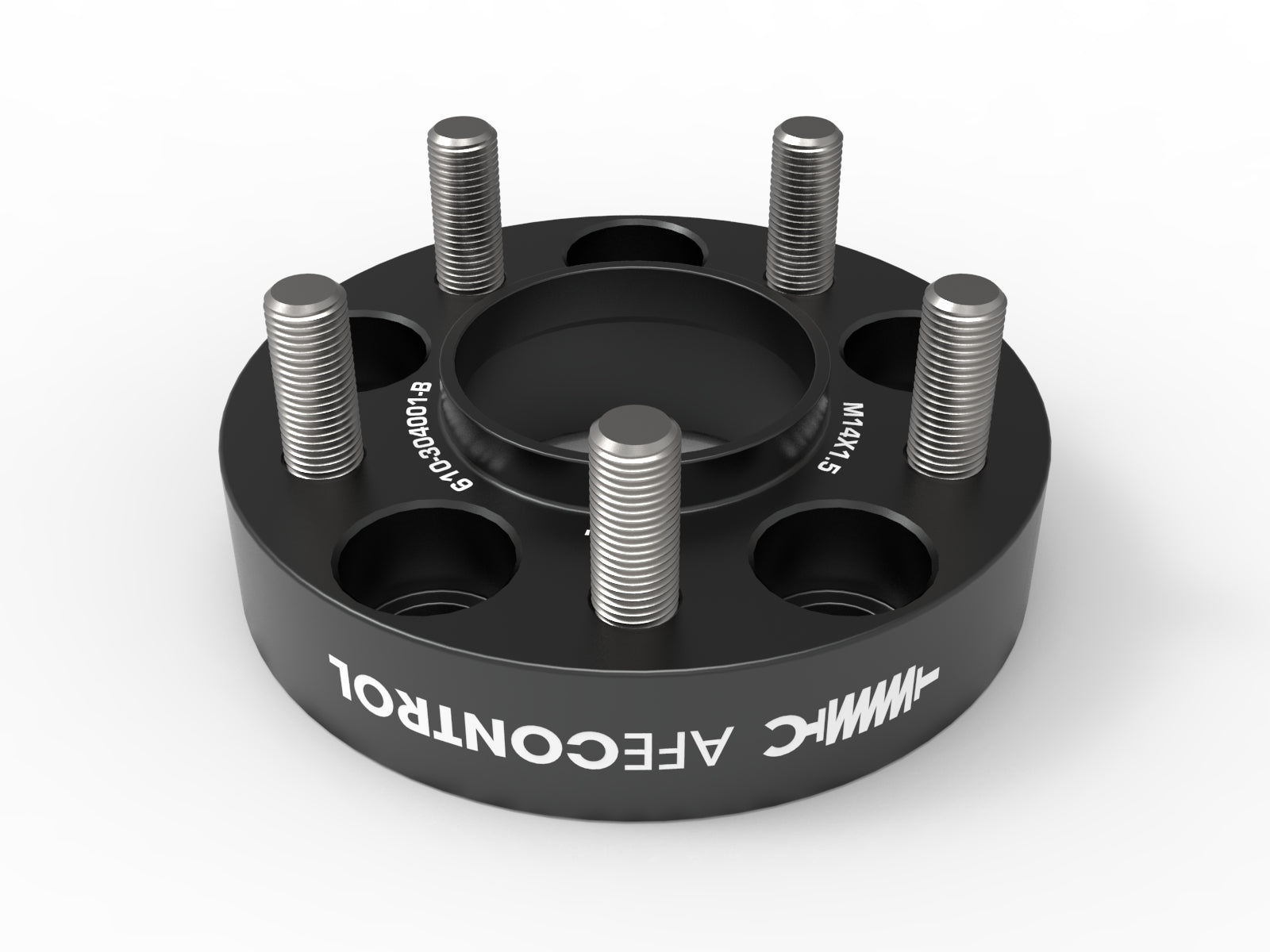 aFe 1.25in Billet Spacers 5x114.3 CB70.5 | Ford Mustang/Explorer (15-24/20-23) (610-304001-B)
