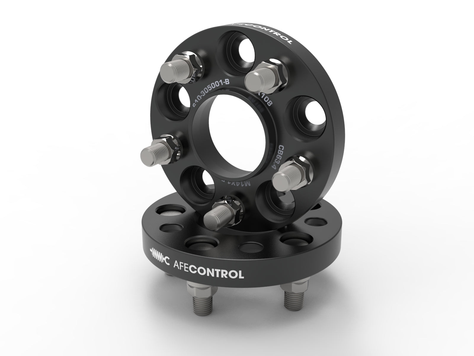 aFe 20mm Forged Aluminum Wheel Spacers 5x108 CB 63.4 | Ford Edge ST (20-24) (610-305001-B)