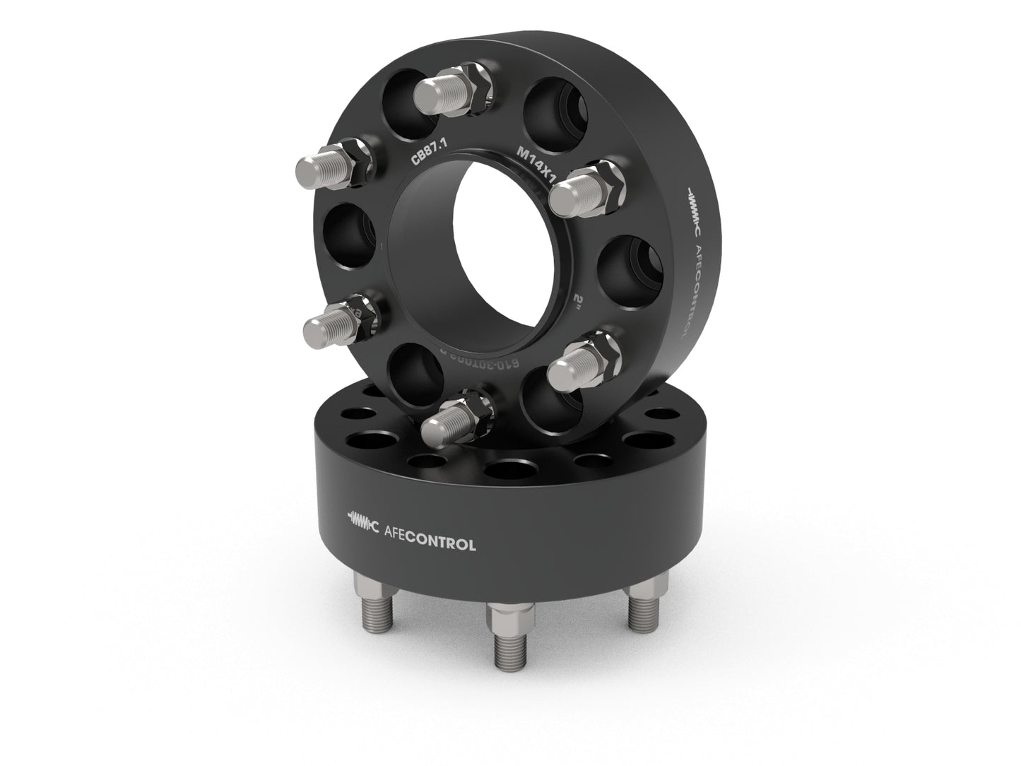 aFe CONTROL 6x135mm CB 21-25 F-150 Wheel Spacers | Ford F-150 (15-20,21-26) (610-30T002-B)
