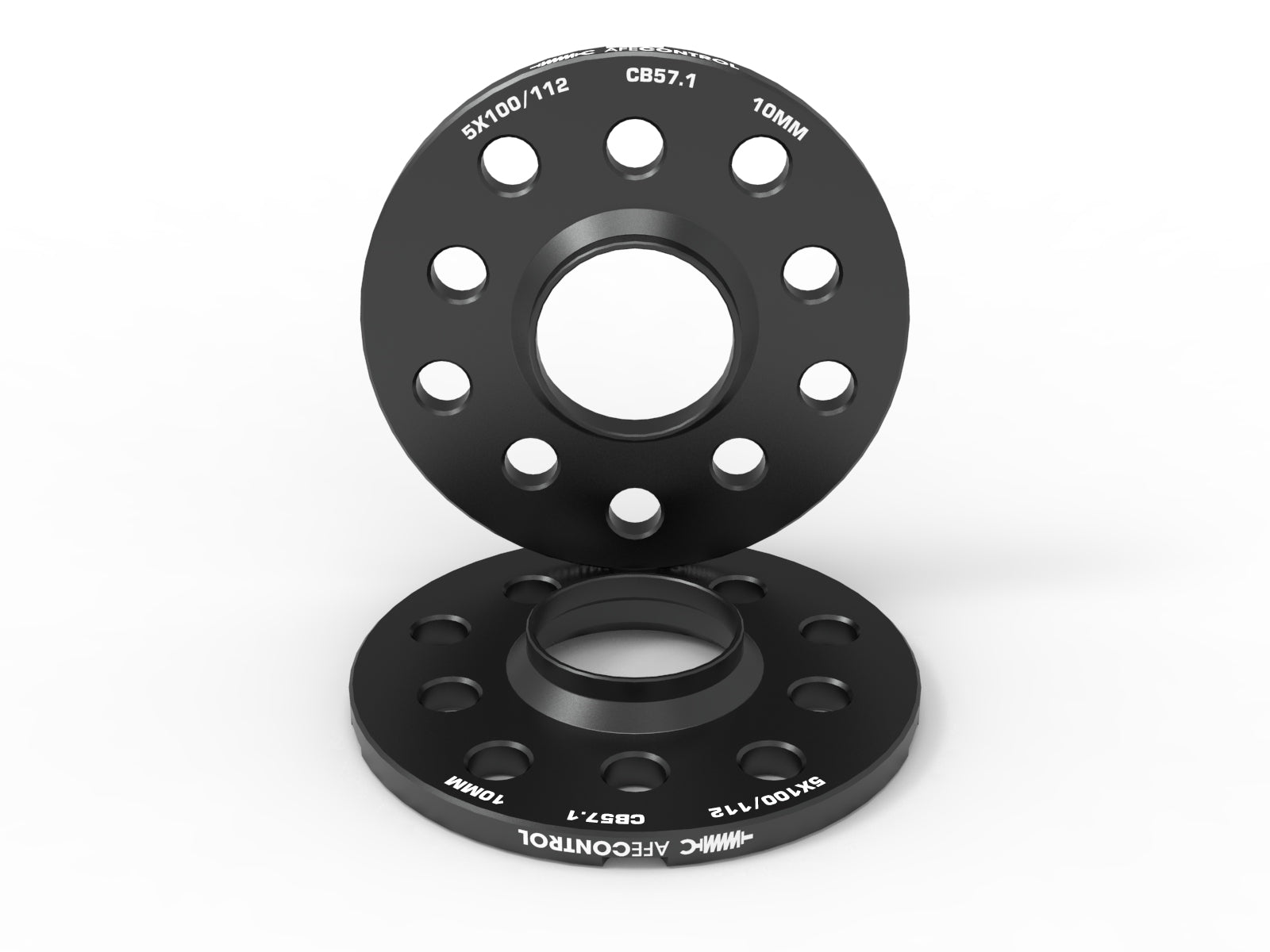 aFe CONTROL 10mm Billet Aluminum Wheel Spacers 5x100/112 CB57.1 | Volkswagen / Audi (610-611001-B)