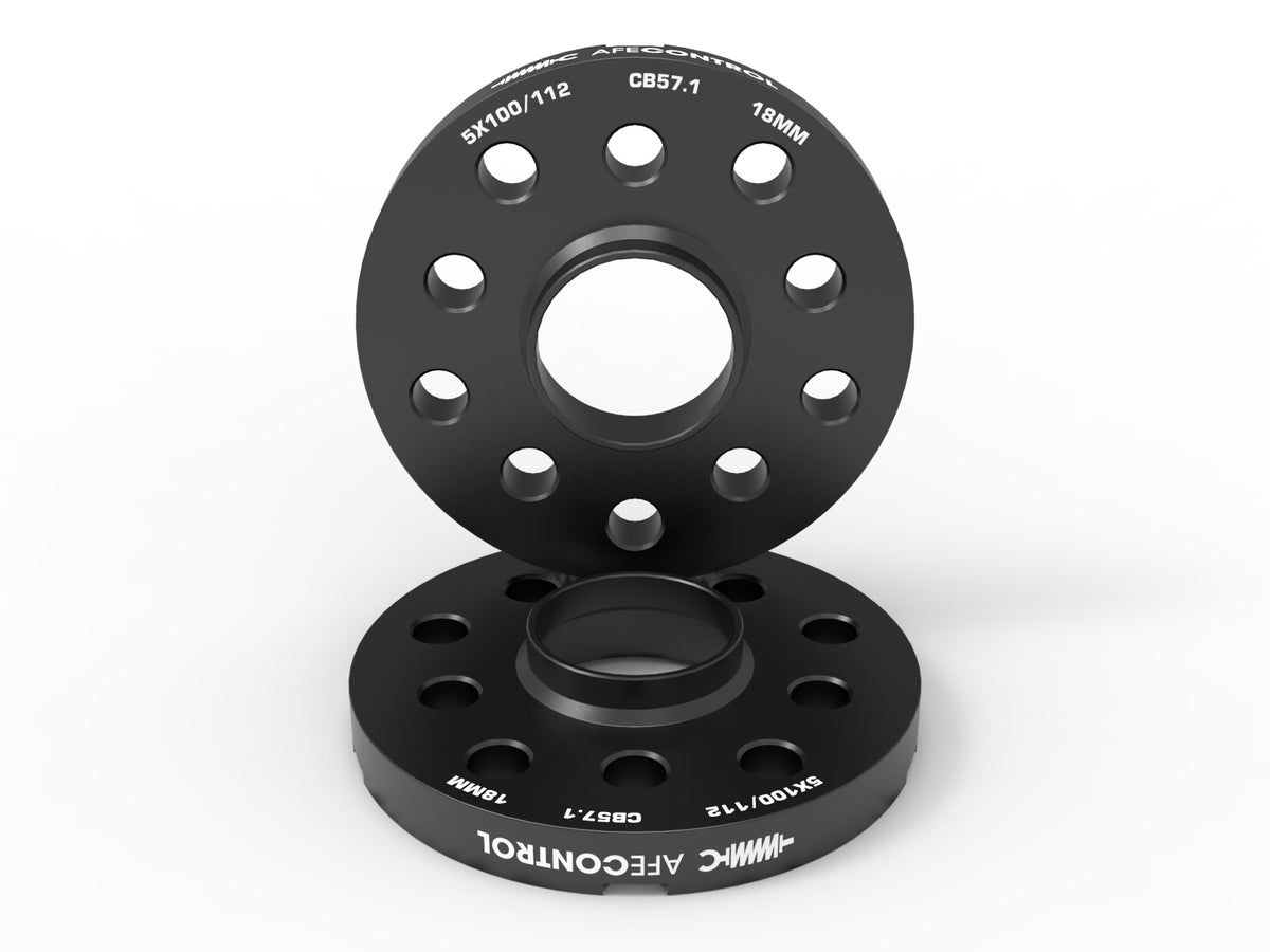 aFe CONTROL Billet Aluminum 18mm Wheel Spacers | Volkswagen / Audi (610-611003-B)