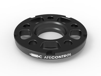 aFe Billet Aluminum Wheel Spacers 15mm 5x112 CB66.6 | Toyota GR Supra / BMW G-Series (610-721002-B)