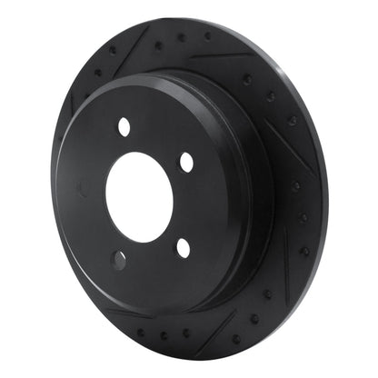 DFC D&S Black Brake Rotor (REAR LEFT): Jeep Grand Cherokee (93-98)