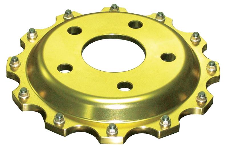 DBA T3 5000 Series T-Slot Uni-Directional Slotted Replacement Friction Surface Rotor | (DBA5010.1S)