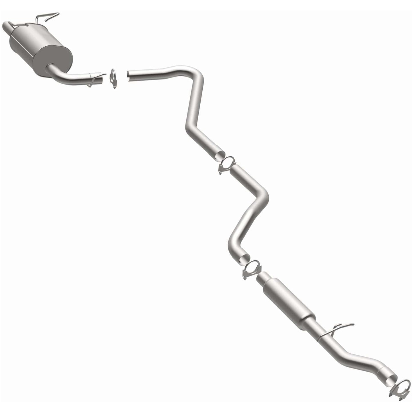 BRExhaust 2009-2018 Dodge Journey 2.4L Direct-Fit Replacement Exhaust System