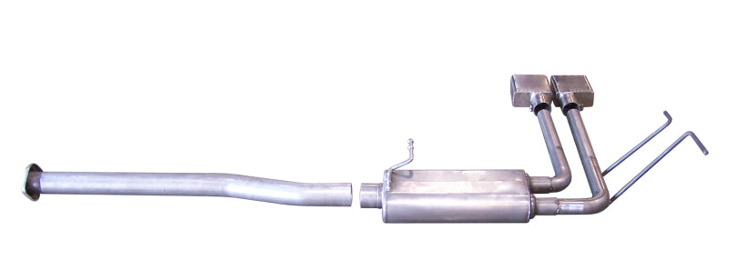 Gibson 2.5in Super Truck Cat-Back Exhaust | Chevrolet Silverado 1500 LS (08-09) (65629)