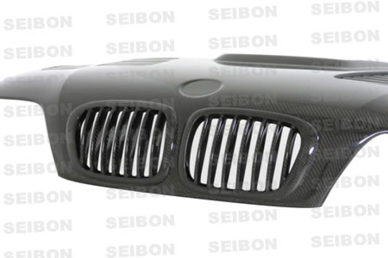Seibon GTR Style Carbon Fiber Hood | BMW E46 M3 (01-05) (HD0105BMWE46M3-GTR)