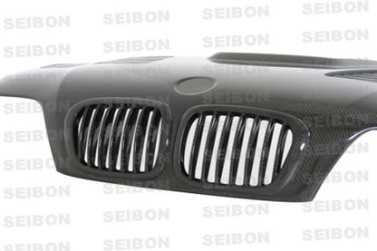 Seibon GTR Style Carbon Fiber Hood | BMW E46 M3 (01-05) (HD0105BMWE46M3-GTR)