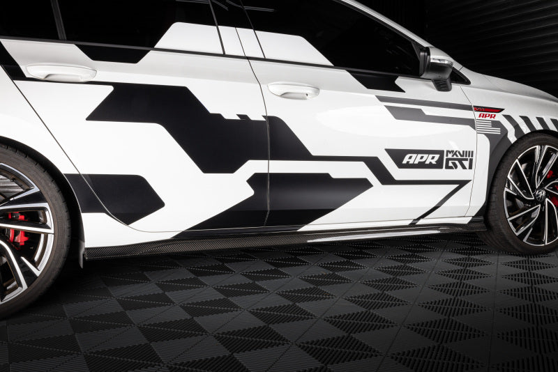 APR Carbon Fiber Side Skirts | Volkswagen GTI (MK8) (MS100240)