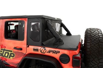 Bestop 80100-35 TrekTop HalfTop Accessory Black Diamond for 18-23 Jeep JL 4DR