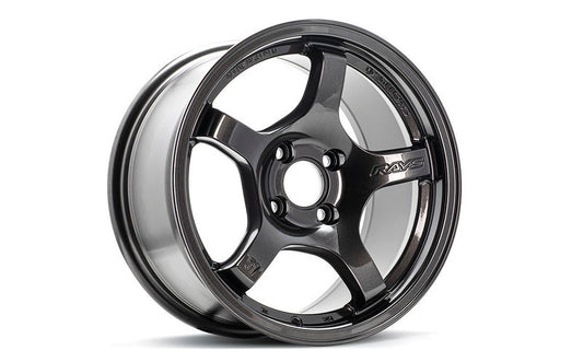 Gram Lights 57CR Super Dark Gunmetal | 15x8.0" +28mm | 4x100mm Wheel