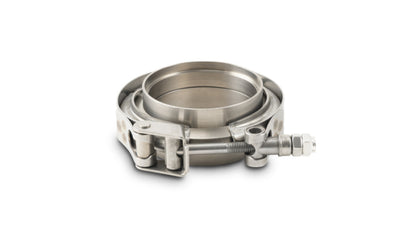 Vibrant Titanium V-Band Flange Assembly for 4in OD Tubing