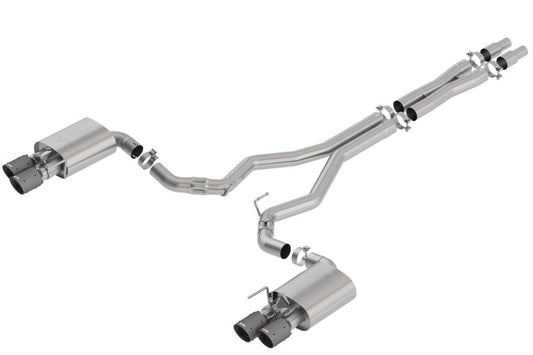 Borla 3in Atak Catback Exhaust w/ Valves | Ford Mustang GT (18) (140743CFBA)