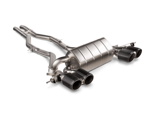 Akrapovic G80/G82 Slip-On Line Ti w/Carbon Tips | BMW M3/4 (21+) (S-BM/T/21H-C)