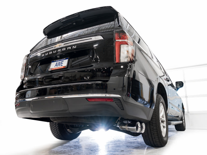 AWE Tuning 21+ GMC Tahoe/Yukon 5.3L Side Exit Catback (3015-32007)