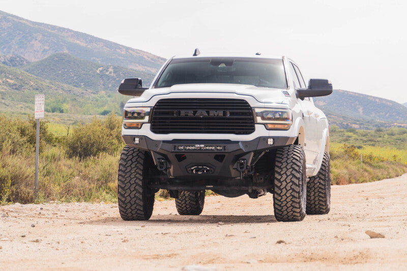 DV8 Offroad FBDR2-05 Bolt-On Spec Front Bumper for 19-26 RAM 2500/3500