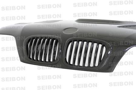 Seibon GTR Style Carbon Fiber Hood | BMW E46 M3 (01-05) (HD0105BMWE46M3-GTR)