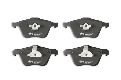 DBA Front Street Series Brake Pads w/316mm Front Rotor | Volvo XC90 (03-14) (DB1658SS)