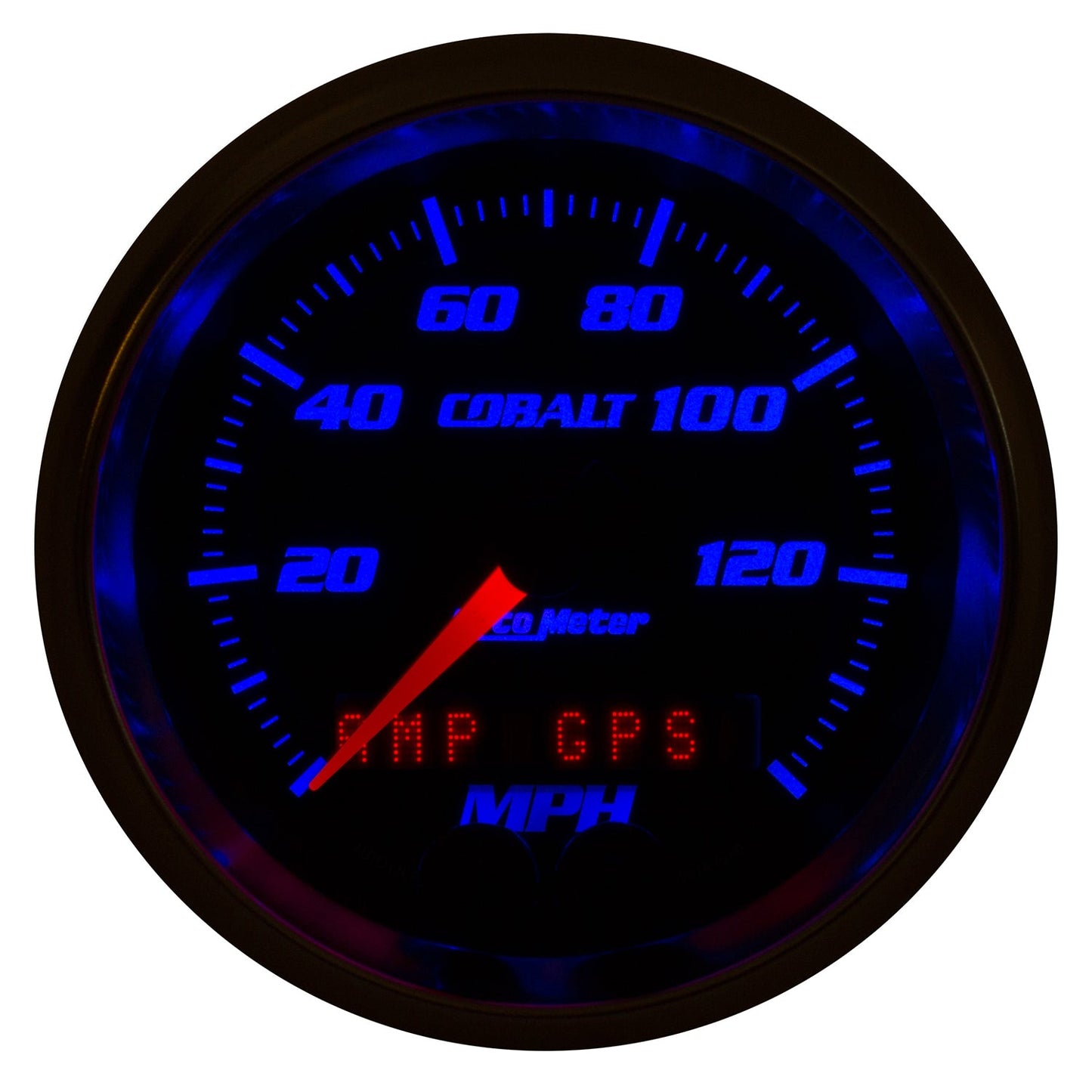 AutoMeter Cobalt 3-3/8in 0-140MPH In-Dash Electronic GPS Programmable Speedometer (6280)