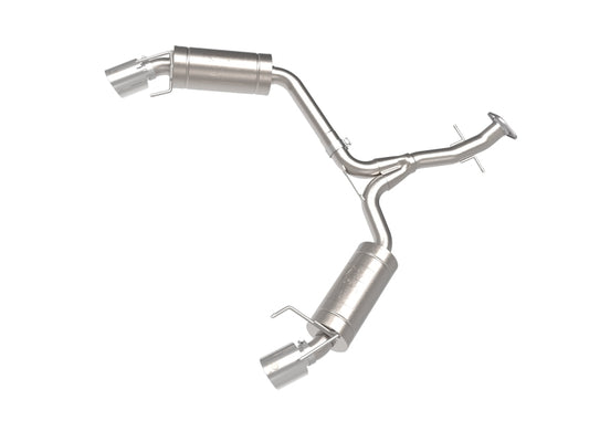 aFe 2.5in SS Axle-Back Exhaust Lexus IS250/350 (06-13) (49-36055-P)