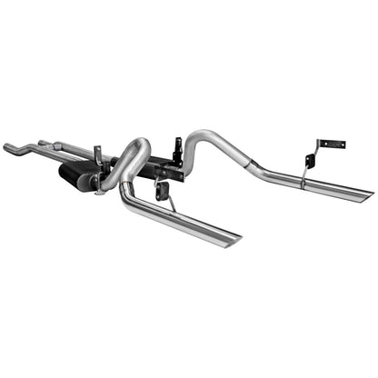 Flowmaster American Thunder Crossm-Back Exhaust For Ford Mustang 64-66 (17273)