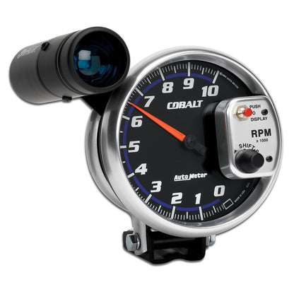 AutoMeter Cobalt 5 inch 10000 RPM Tachometer w/ Shift Light (6299)