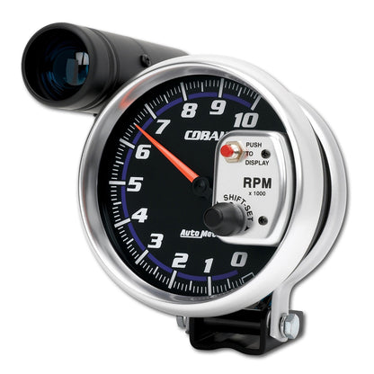 AutoMeter Cobalt 5 inch 10000 RPM Tachometer w/ Shift Light (6299)