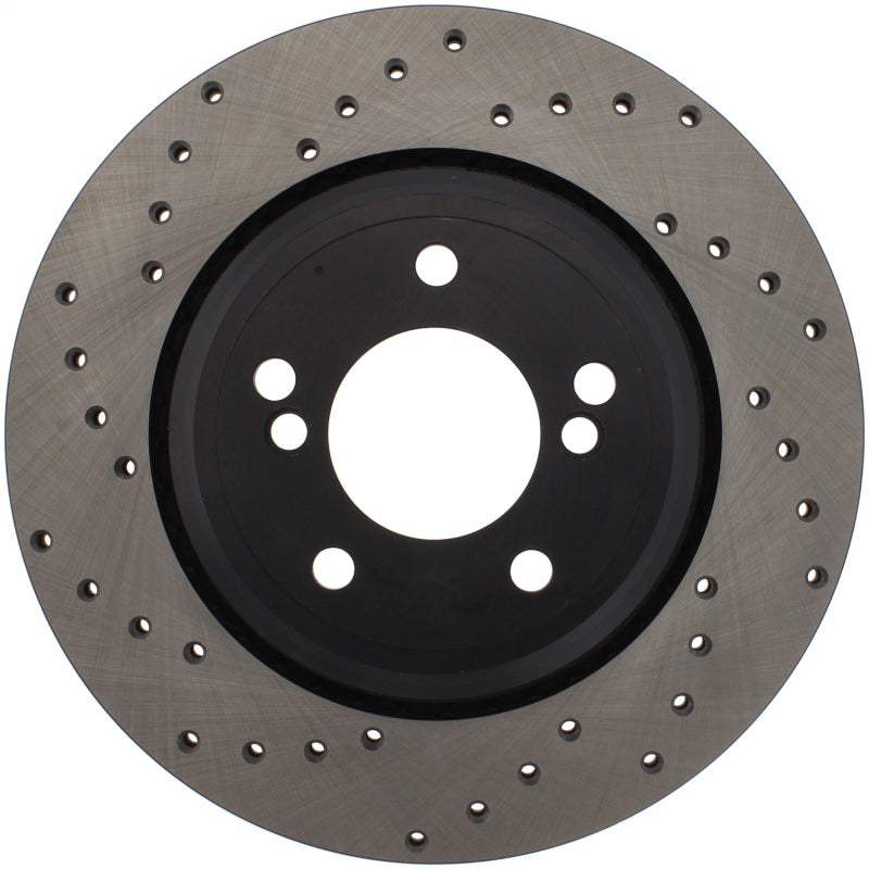 StopTech 128.34054R Sport Cross-Drilled Disc Brake Rotor for 00-06 M3 M5