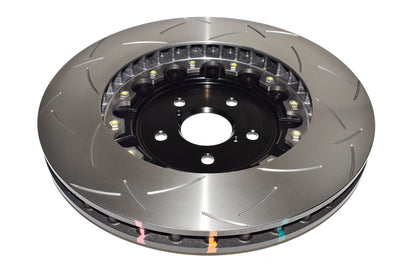 DBA 5000 Series T3 Slotted Front Rotor w/ Black Hat | Lexus GS F (16-20) (DBA52788BLKS)