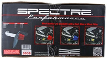 Spectre 10-12 Chevy Camaro V8-6.2L F/I Air Intake Kit w/ Red Filter (9908)