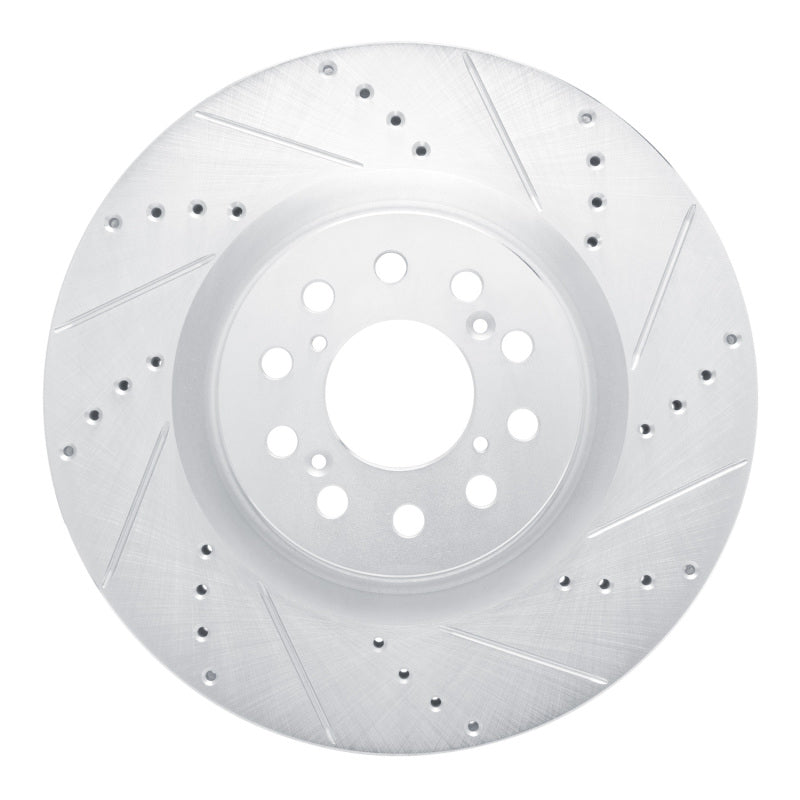 R1 Acura Integra 16-26 Drilled Slotted Brake Rotor