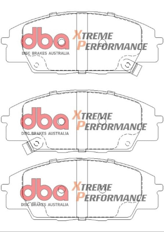DBA XP Performance Front Brake Pads | Honda Civic Si (06-11) (DB1452XP)