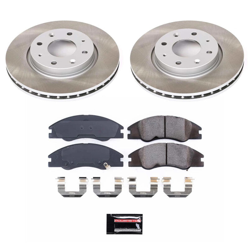 PowerStop Rotor Kit | 2005–2009 Kia Spectra5 (SC5903)