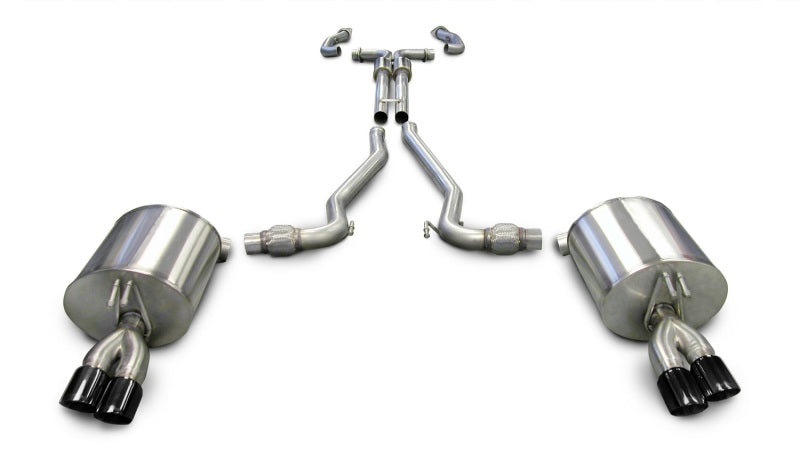 CORSA Sport / 2.5 in Cat-Back 3.0 in Twin Tips | 2008-2009 Pontiac G8 GT, GXP 6.0L, 6.2L (14950)